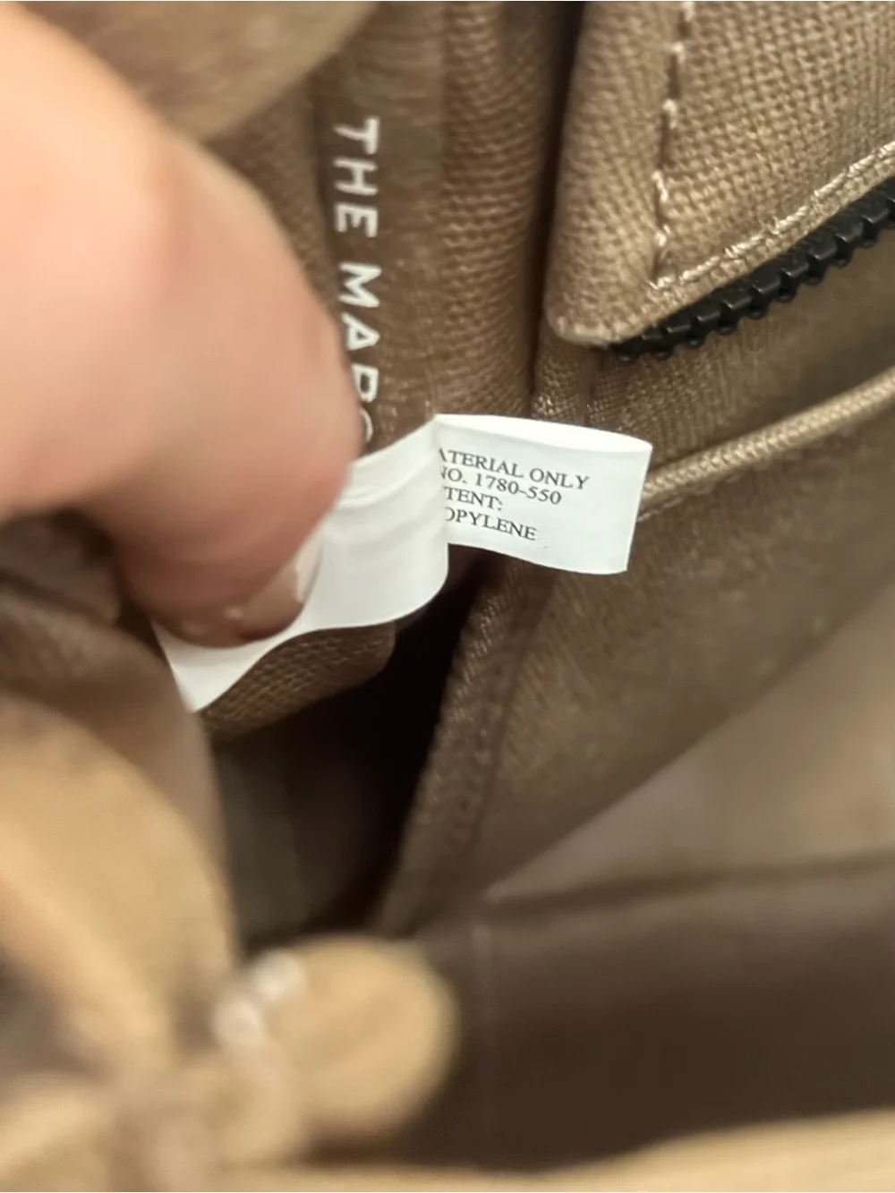 Marc Jacobs-Slate Green Canvas Tote- Medium